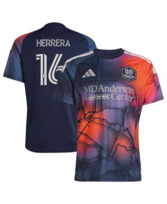 Мужская реплика джерси adidas Héctor Herrera Blue Houston Dynamo FC 2026 Mission Control
