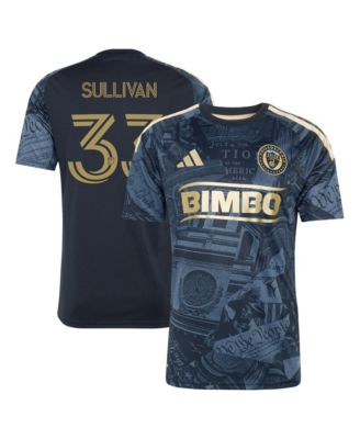 Men's adidas Quinn Sullivan Navy Philadelphia Union 2026 1776 Kit Replica Jersey