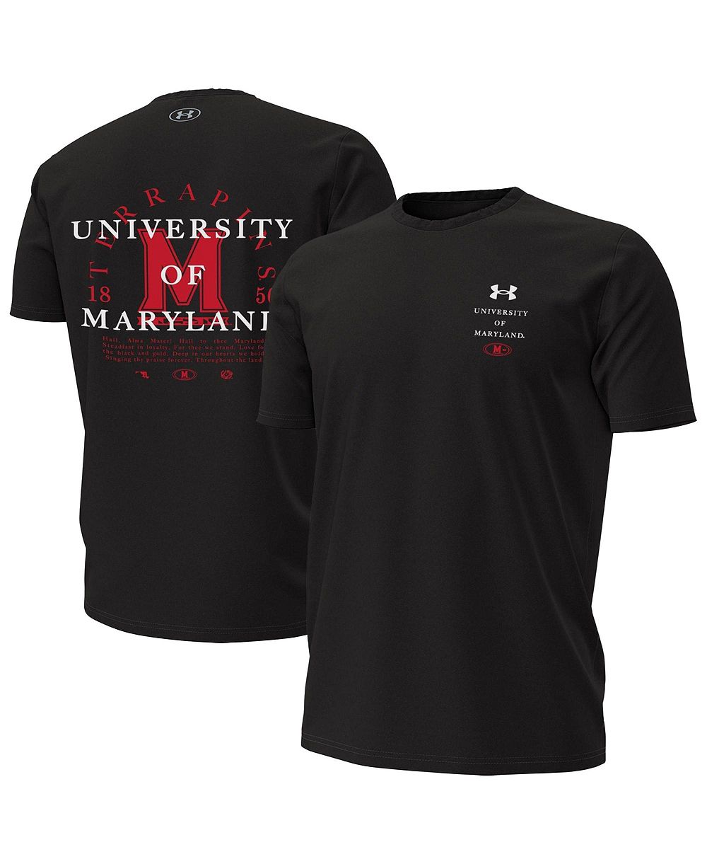 Under Armour Men's Black Maryland Terrapins 2026 Sideline Performance T-Shirt