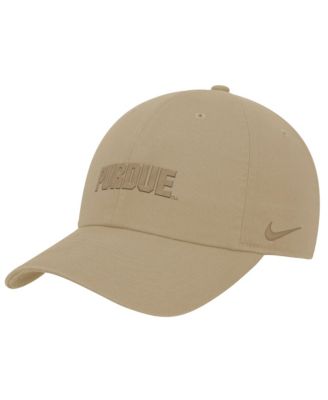 Мужская регулируемая кепка Nike Beige Purdue Boilermakers Club