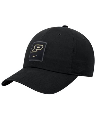 Мужская регулируемая кепка Nike Black Purdue Boilermakers 2026 On-Field Club