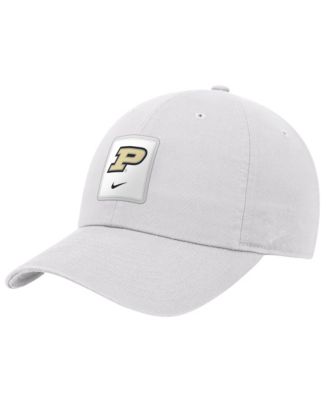 Мужская регулируемая кепка Nike White Purdue Boilermakers 2026 On-Field Club