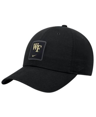 Nike Men's Black Wake Forest Demon Deacons 2026 On-Field Club Adjustable Hat