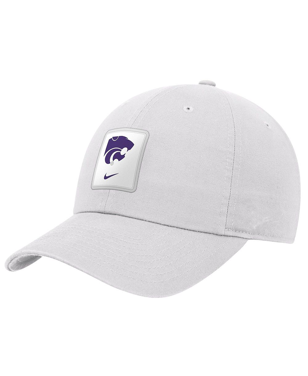 Nike Men's White Kansas State Wildcats 2026 On-Field Club Adjustable Hat