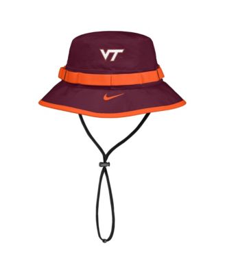 Men's Nike Maroon Virginia Tech Hokies 2026 On-Field Apex Boonie Bucket Hat