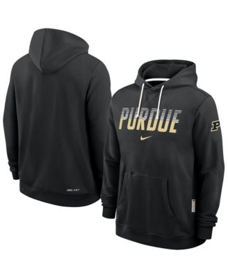 Men's Nike Black Purdue Boilermakers 2026 Sideline Standard Issue Dri-FIT Hoodie