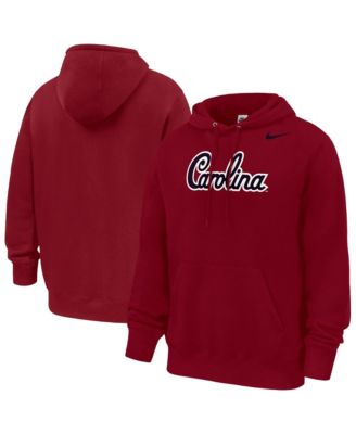 Nike мужское худи с полной молнией Garnet South Carolina Gamecocks Script Club Fleece