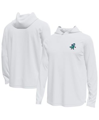 Under Armour мужская белая длинная рука с капюшоном Notre Dame Fighting Irish Golf Tech Stretch