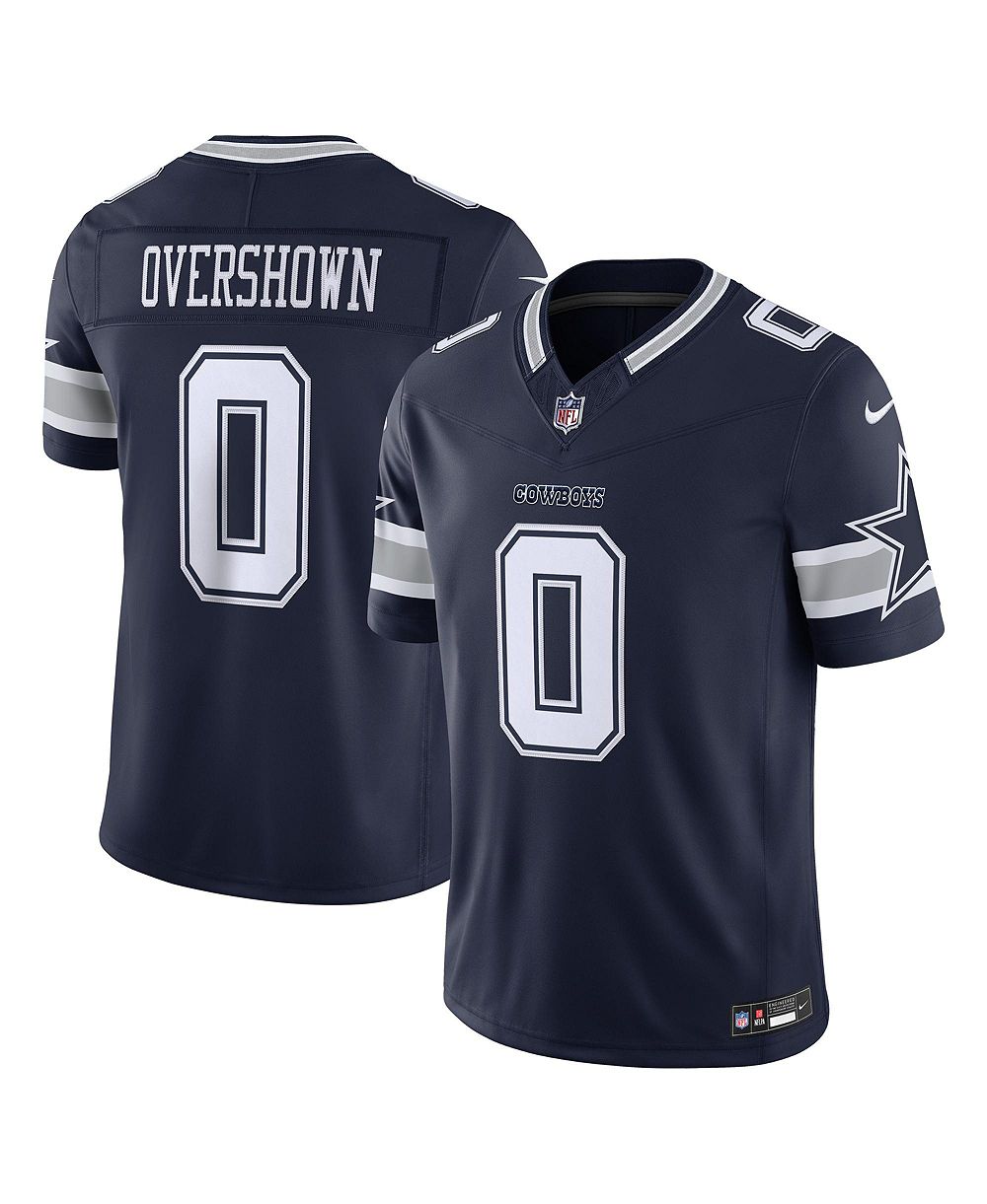 Nike мужская ограниченная реплика джерси Dallas Cowboys Team Vapor F.U.S.E. DeMarvion Overshown, цвет navy