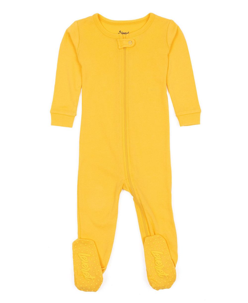 Детская хлопковая пижама с ножками, однотонная, для детей 03M-24M