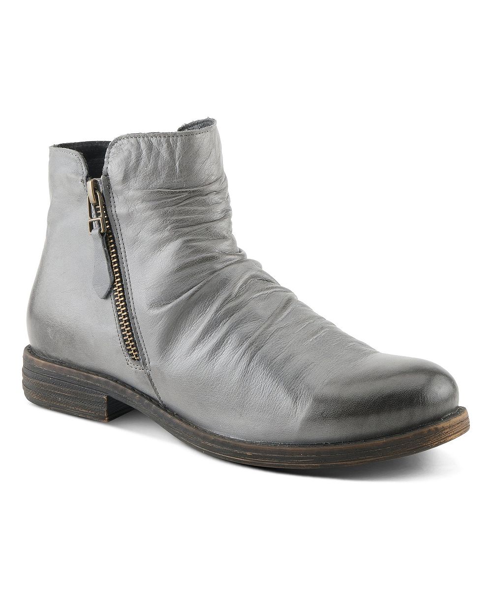 Spring Step Women's Marquis Ankle Bootie with Leather Upper
