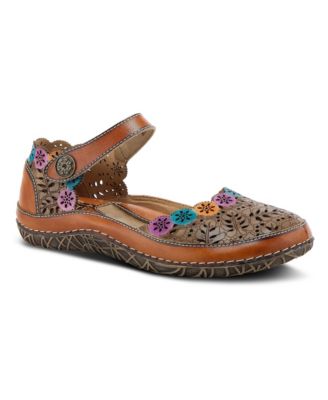 L'Artiste Women's Spring Step KYSANDRA-FLEUR Mary Jane with Adjustable Strap
