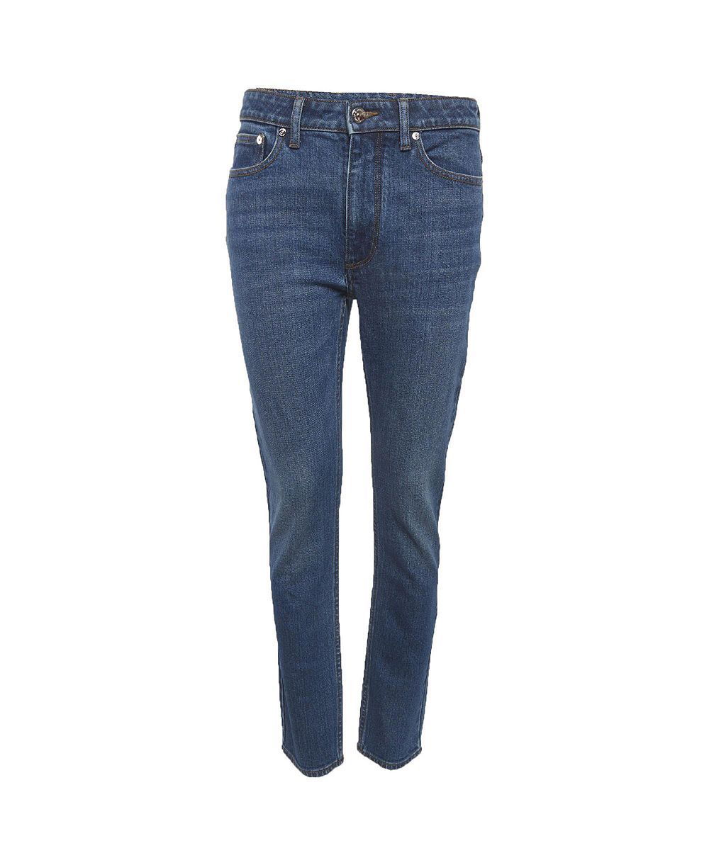 Pre-Owned Burberry Women's Mid-Rise Skinny Jeans