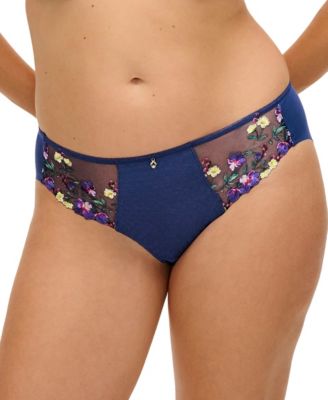 Fantasie Women's Low-Rise Floral-Print Embroidered Marie Panty