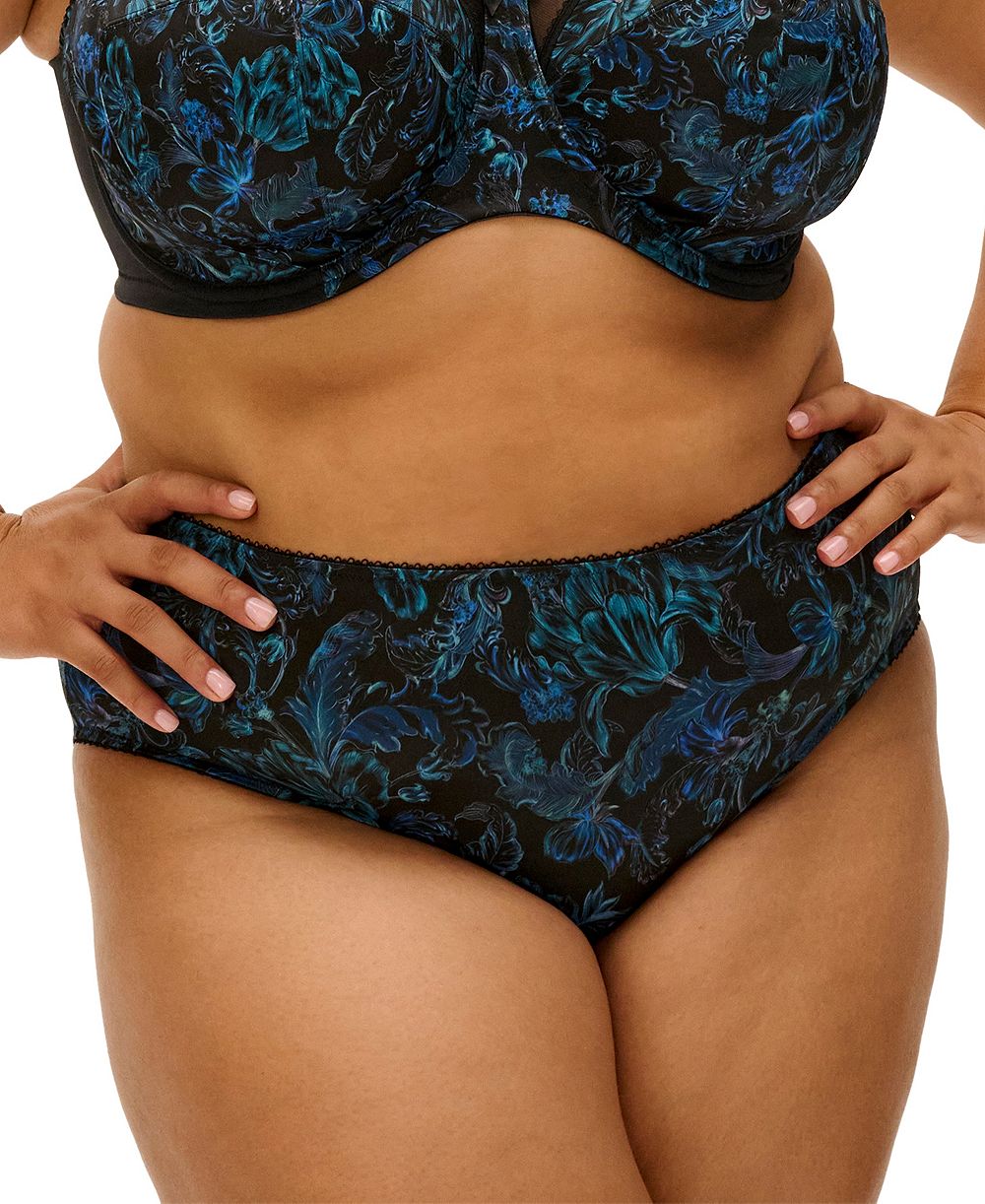 Goddess Women's Kayla Floral Full Coverage Panty, GD6168