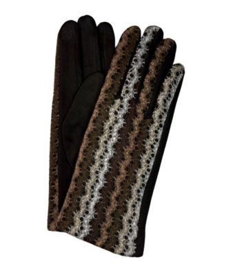 Marcus Adler Open Weave Suede Gloves