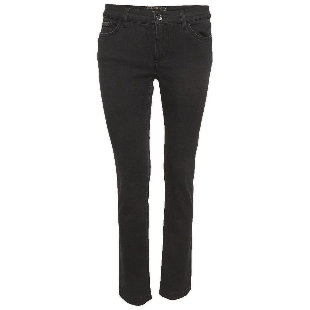 Pre-Owned Dolce & Gabbana Women's Denim Straight Fit Jeans