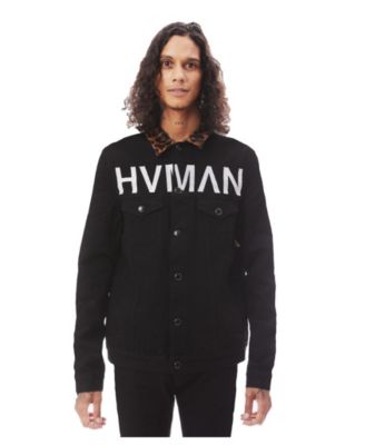 Hvman Chosen To Prevail x Cult мужская джинсовая куртка с полосатым денимом, крой trucker-fit
