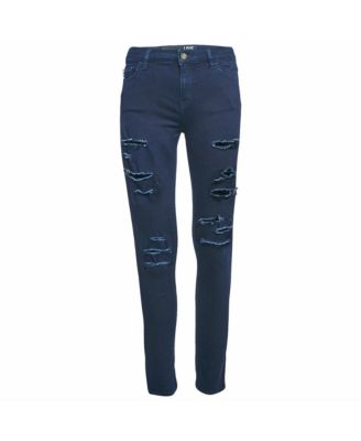 Pre-Owned Love Moschino женские рваные джинсы скинни