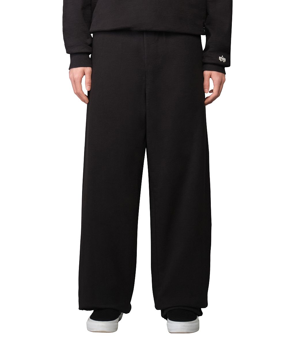 Мужские хлопковые спортивные брюки Alpha Industries Essential свободного кроя