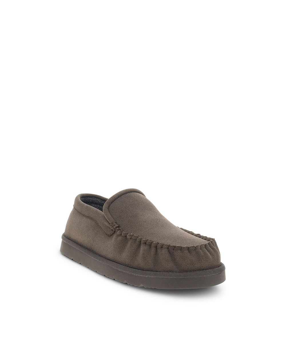 Мужские замшевые тапочки Staheekum Moccasin с памятью формы и плетеным верхом