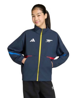 мужская и женская худи adidas с полным zipper и клубным гимном arsenal 2025/26