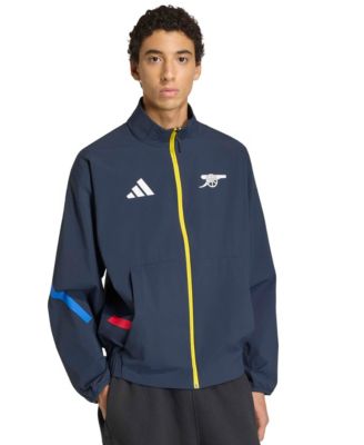 adidas Men's Arsenal FC Club Anthem Full-Zip Windbreaker Jacket