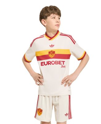 Adidas Детская реплика выездной джерси AS Roma 2026/27 для мальчиков и девочек