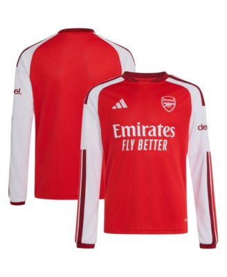adidas Boys' and Girls' Arsenal FC Long Sleeve Replica Jersey