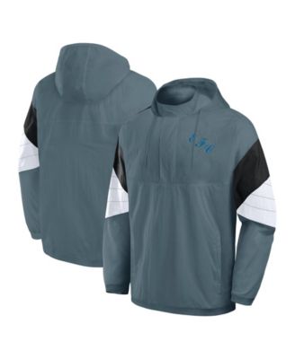 Fanatics Men's Everton FC Hooded Quarter-Zip Track Jacket
