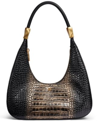 Donna Karan New York Quogue Small Leather Shoulder Handbag