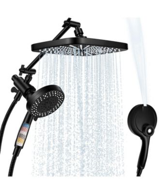 CYQBD 2-in-1 Shower Head Handheld Adjustable Rain Filtered Power Jets