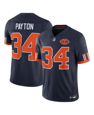 Nike мужская ограниченная вышитая джерси Vapor F.U.S.E Navy Chicago Bears 2026 Rivalries Collection с именем Walter Payton
