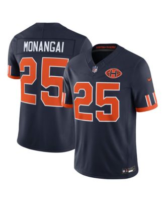Nike Men's Kyle Monangai Navy Chicago Bears 2026 Rivalries Collection Vapor F.U.S.E Stitched Limited Jersey