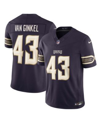 Nike Men's Andrew Van Ginkel Purple Minnesota Vikings 2026 Rivalries Collection Vapor F.U.S.E Stitched Limited Jersey