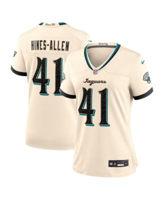 Женская игровая джерси Nike Josh Hines-Allen Natural Jacksonville Jaguars 2026 Rivalries Collection