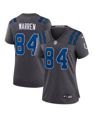 Женская игровая джерси Nike Tyler Warren Anthracite Indianapolis Colts 2026 Rivalries Collection