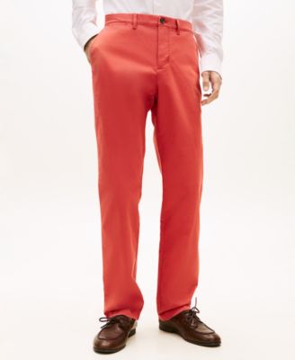 Tommy Hilfiger Men's Slim-Straight Fit Stretch Chino Pants