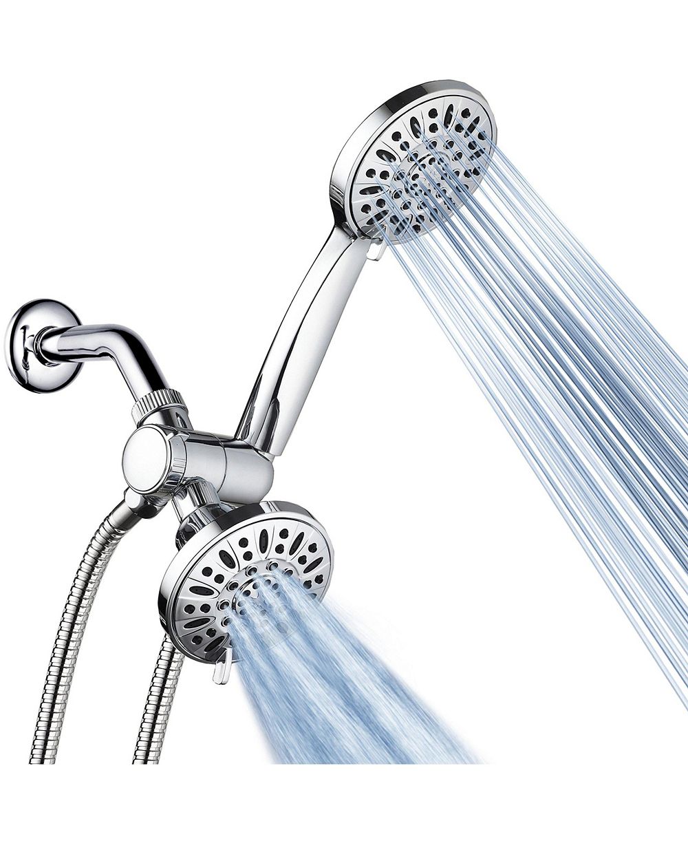 CYQBD 3-Way Rain Shower Head Hand Held Combo
