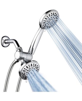CYQBD 3-Way Rain Shower Head Hand Held Combo