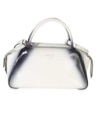 Pre-Owned Prada Средняя сумка Supernova из белой кожи Sfumato Spazzolato