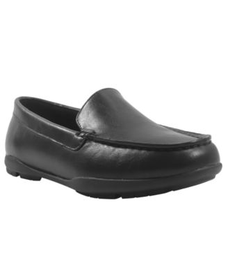 Kenneth Cole Reaction Boys' Jason Venetian Round-Toe Moc-Toe Stitching Loafers