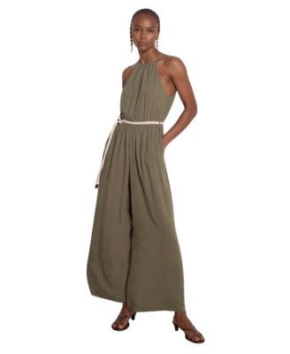 Apricot женский комбинезон с открытой спиной и веревочным ремнем Halter Neck
