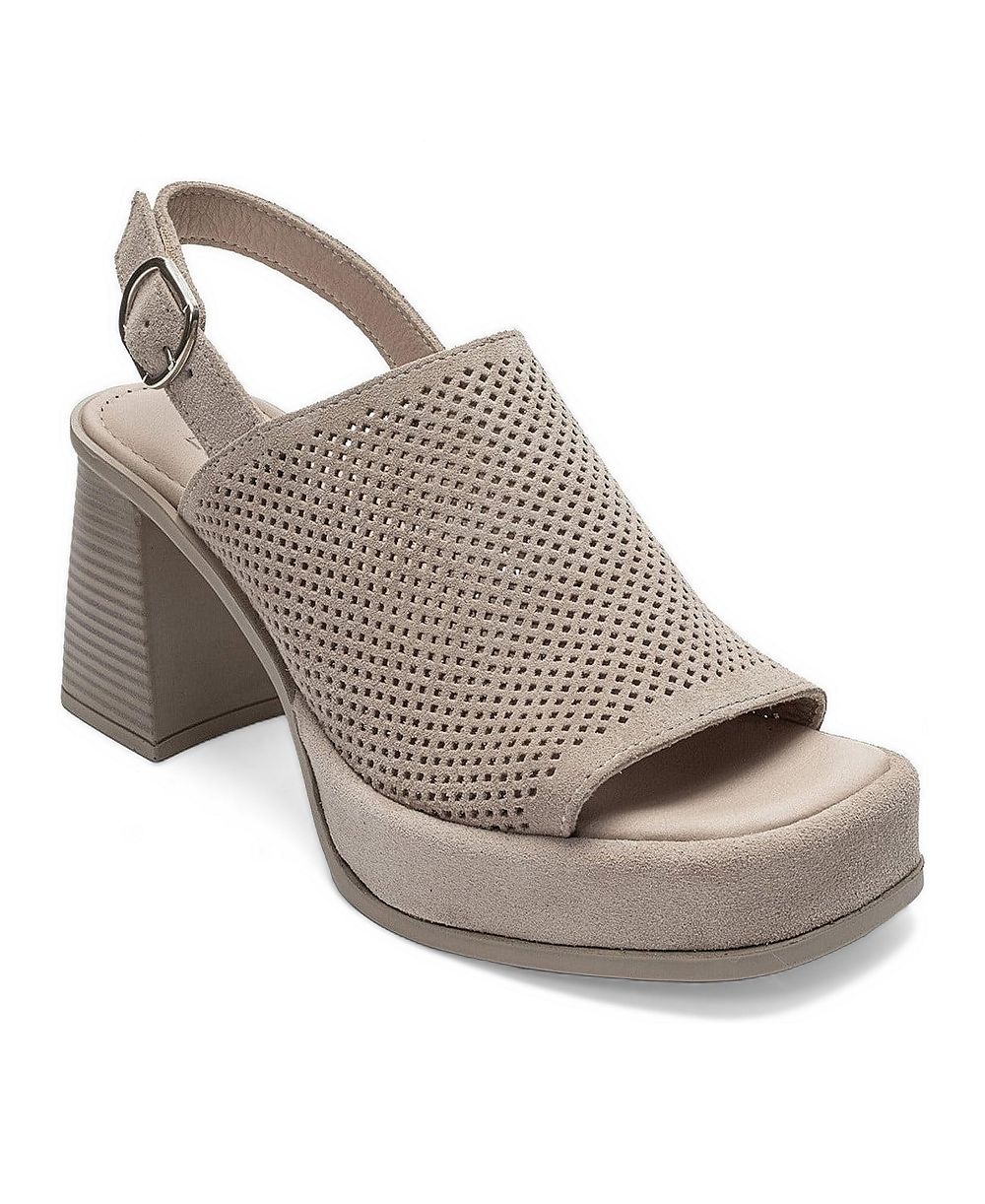 Женские сандалии Forever & Always Shoes Penvia на блочном каблуке из кожи с платформой