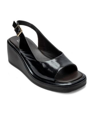 Женские сандалии Forever & Always Shoes Orlena на платформе и клине из кожи