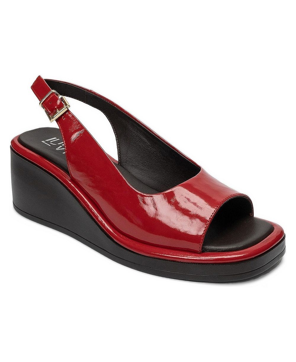 Женские сандалии Forever & Always Shoes Orlena на платформе и клине из кожи