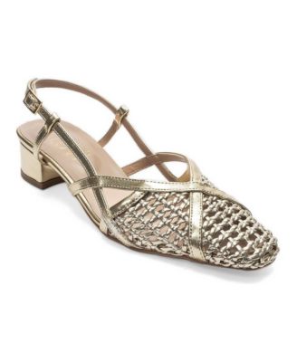 Женские туфли Prologue Shoes Lenvor на ремешке с плетеным верхом