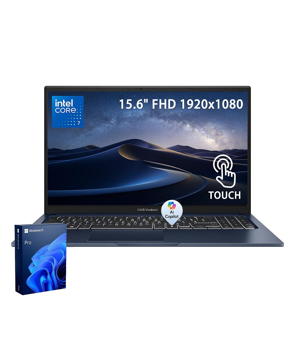 ASUS Vivobook 15 15.6" Touchscreen Windows 11 Pro Laptop
