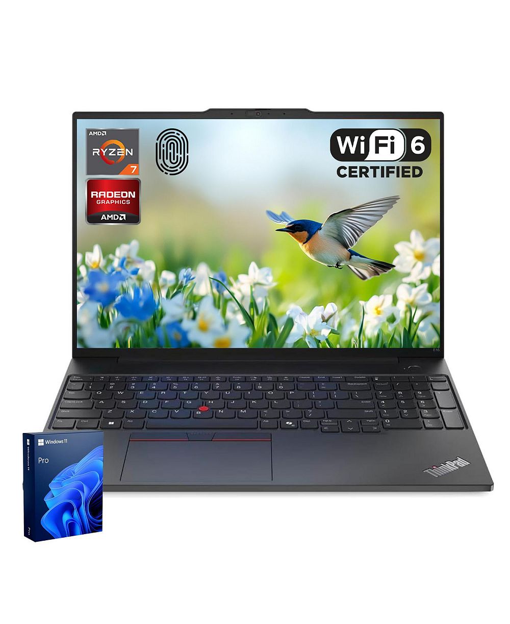 Ноутбук Lenovo ThinkPad E16 Gen 2, AMD Ryzen, 64 ГБ ОЗУ, 2 ТБ SSD, 16"