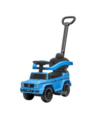 Лучшие машины на батарейках Mercedes G-Wagon 3-в-1, толкаемая машина с местом для хранения под сиденьем, для детей от 1.5 лет